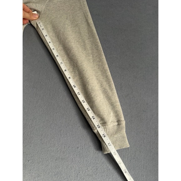 Lauren Ralph Lauren Sweatshirt Women L Full Zip Mock Neck Gray Spring Pickleball - Picture 10 of 13